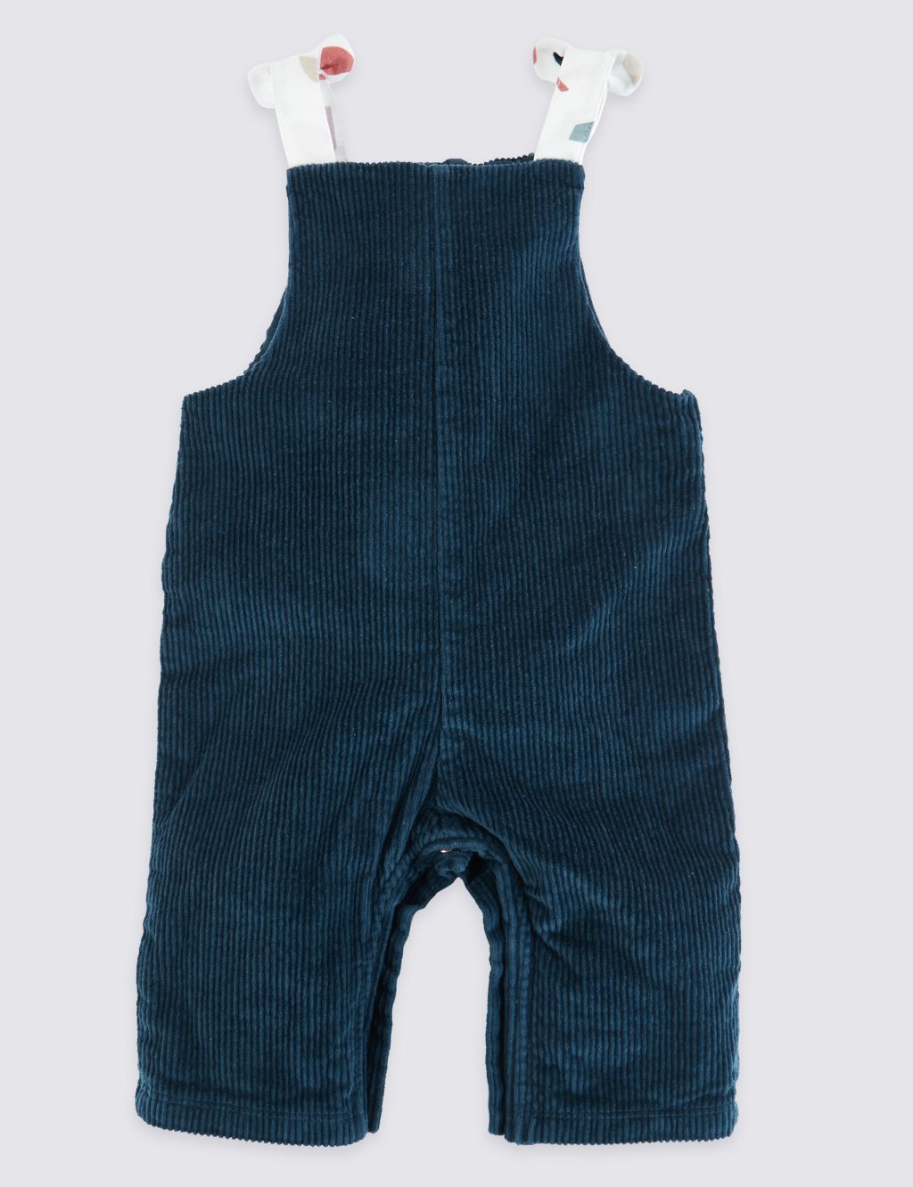 Courdroy Bow Dungarees 1 of 3