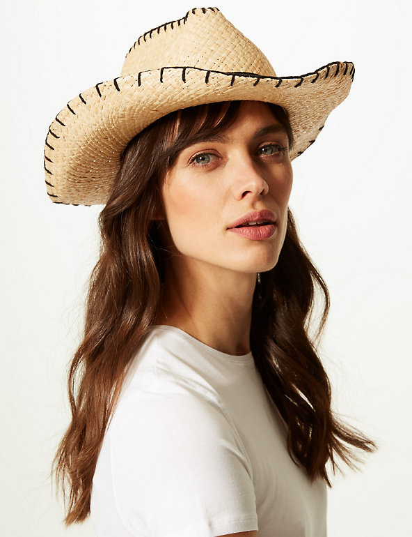 Cowboy Sun Hat Image 1 of 2
