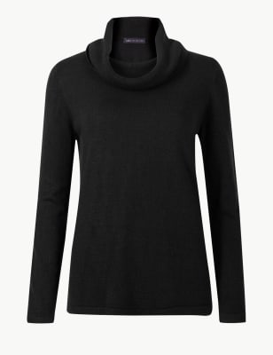 Marks and hotsell spencer black jumper