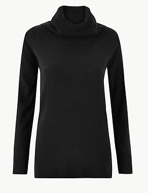 Cowl Neck Jumper | M&S Collection | M&S