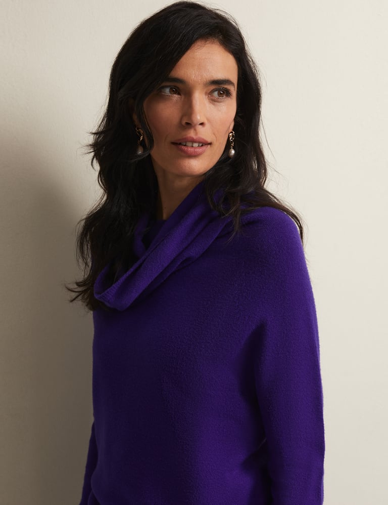 Cowl neck jumper marks and spencer store
