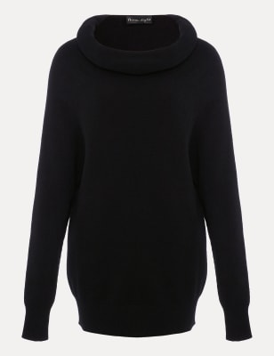 Cowl neck jumper marks and spencer online