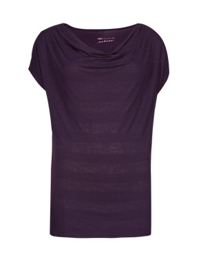 Cowl Neck T-Shirt Image 2 of 4