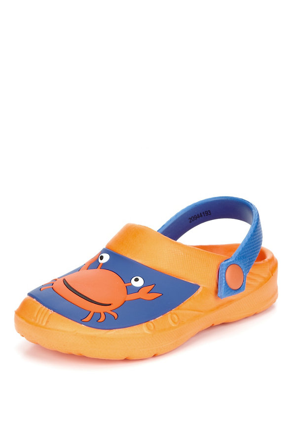 Crab Clog Slippers Image 1 of 1
