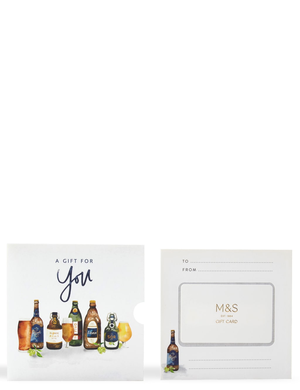 Craft Beer Gift Card M&S