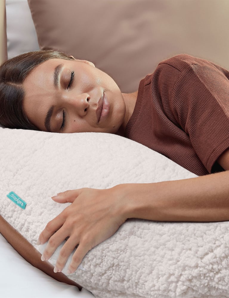 Fleece body pillow top