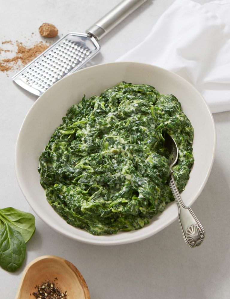 Creamy Spinach (Serves 4) - (Last Collection Date 30th September 2020) 1 of 2