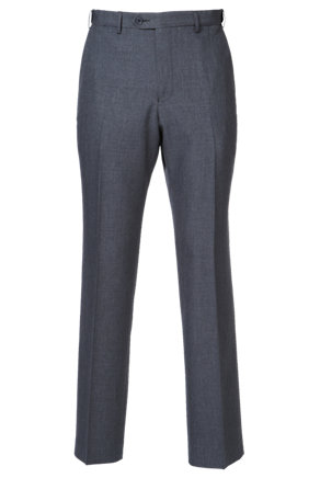 Crease Resistant Active Waistband Lightweight Flat Front Trousers Image 2 of 3