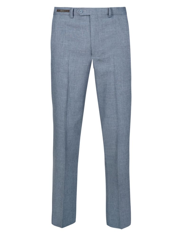 Crease Resistant Flat Front Lightweight Trousers 3 of 4