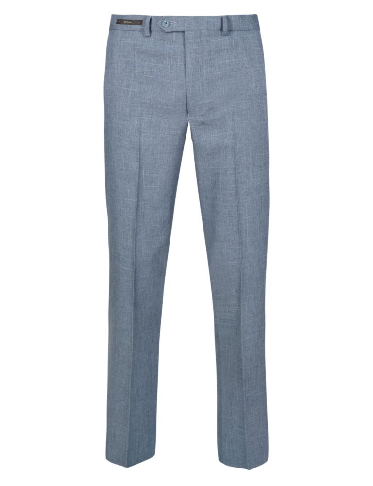 Crease Resistant Flat Front Lightweight Trousers 2 of 4