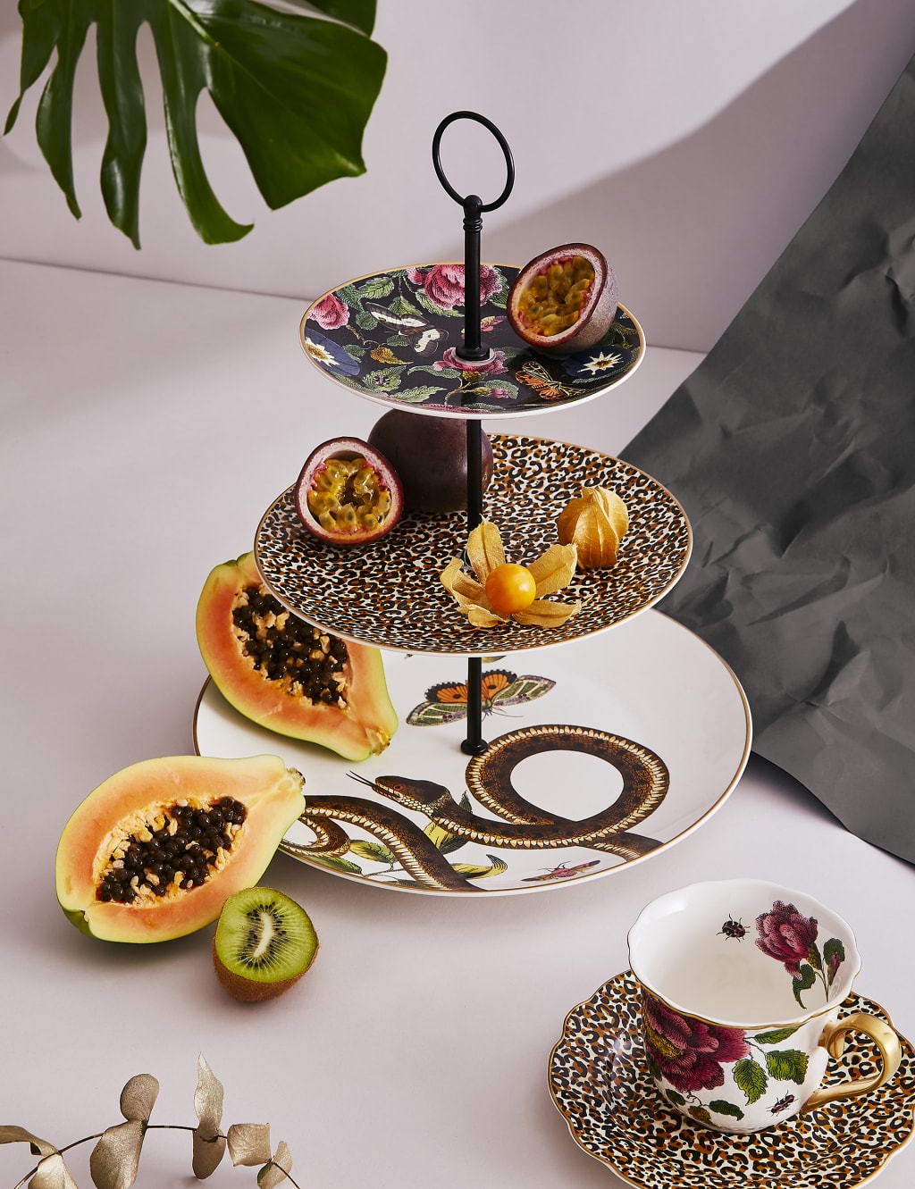 Denby deals cake stand