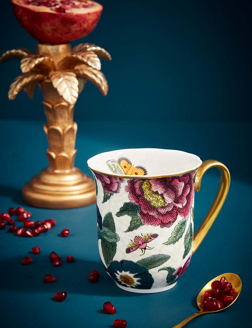 Creatures of Curiousity Floral Mug 3 of 3