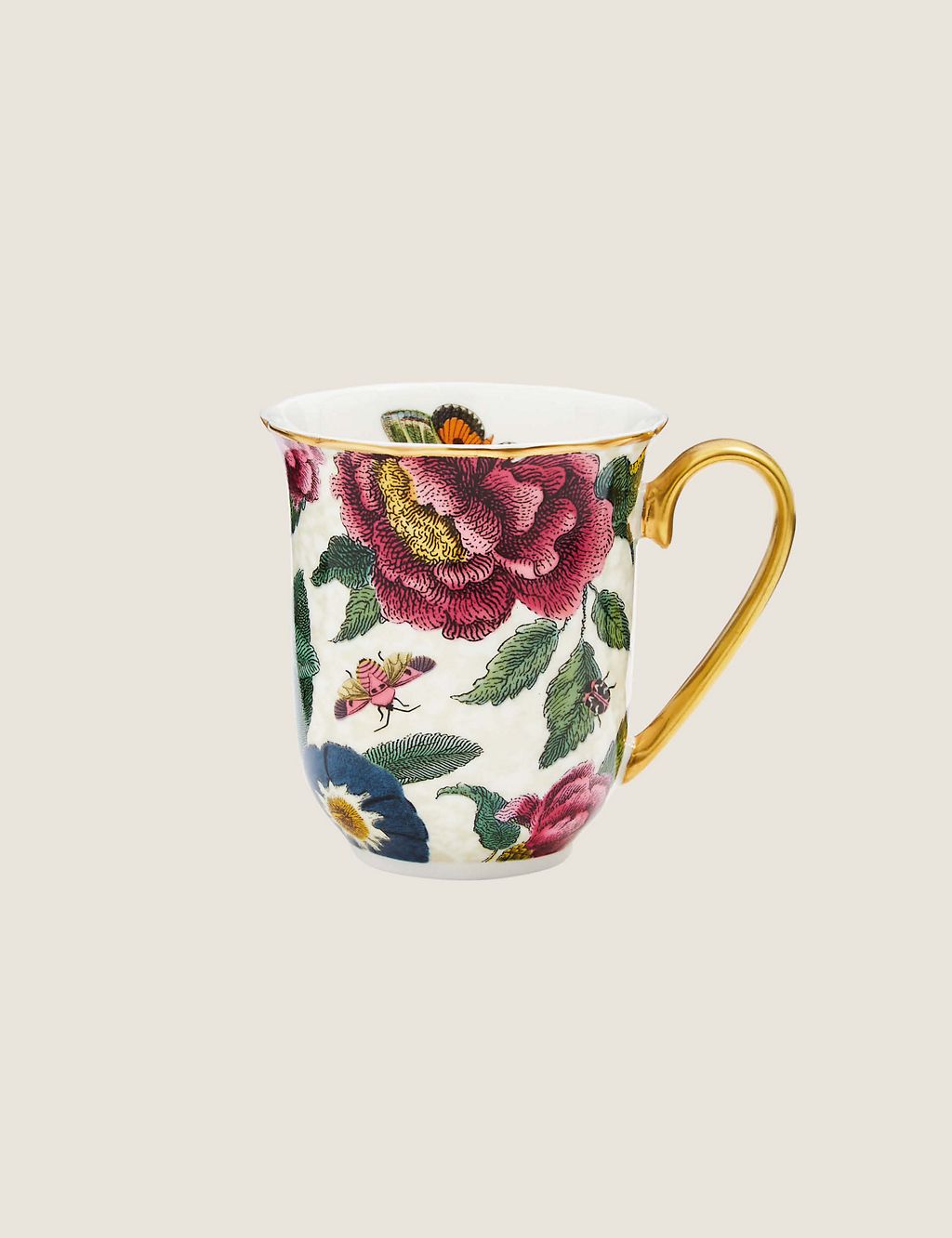 Creatures of Curiousity Floral Mug 1 of 3