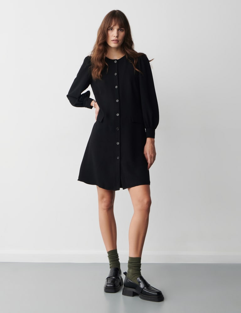 Skater style coat top