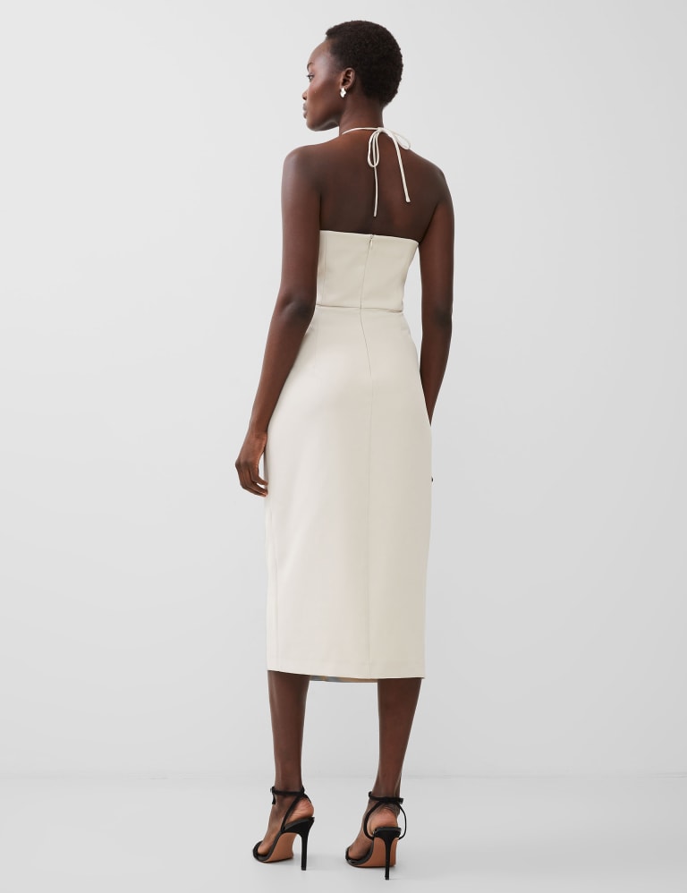 M&s double crepe bodycon dress top