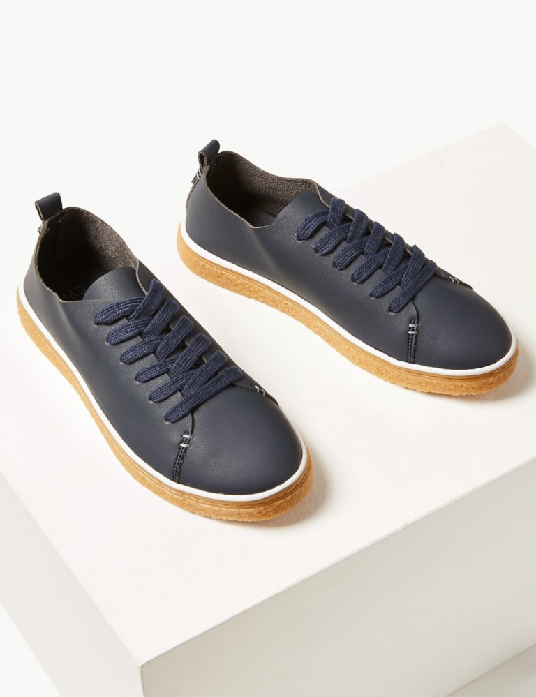 Crepe Lace-up Trainers 3 of 5
