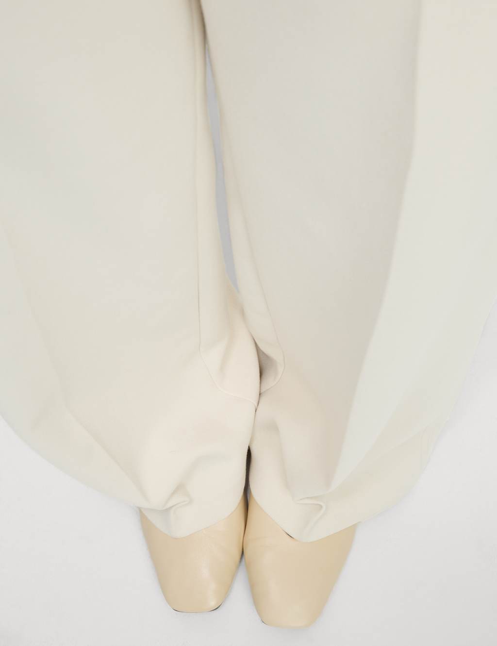 Crepe Tab Detail Wide Leg Trousers 5 of 8