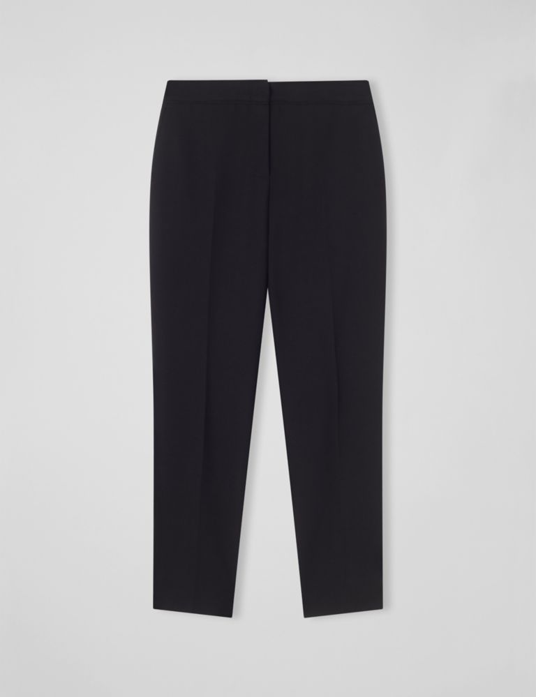Crepe Tapered Ankle Grazer Trousers 2 of 4