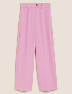 Crepe Wide Leg Trousers Image 2 of 6