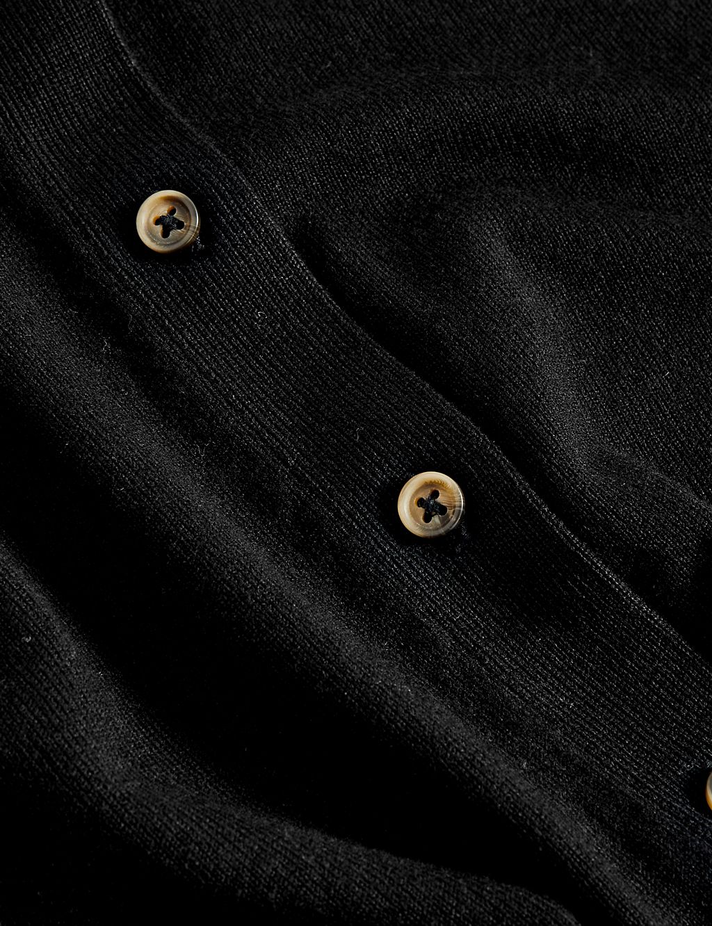 Crew Neck Button Front Cardigan 5 of 7