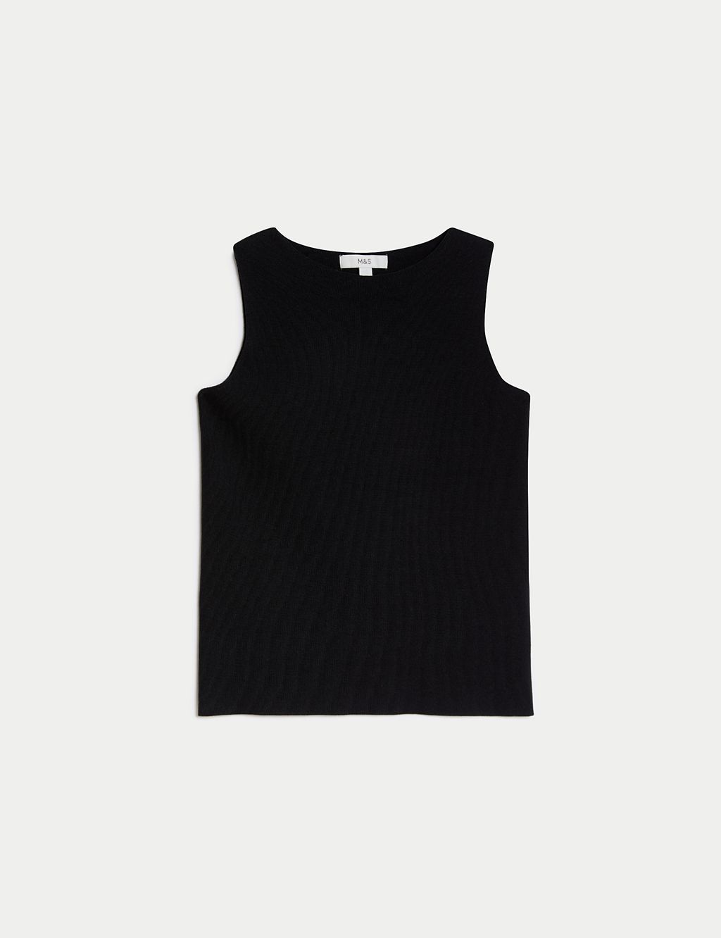 Crew Neck Knitted Vest 1 of 5