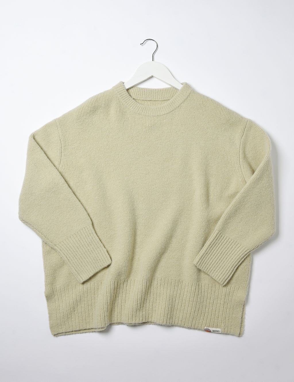 Crew Neck Relaxed Jumper with Wool 1 of 6