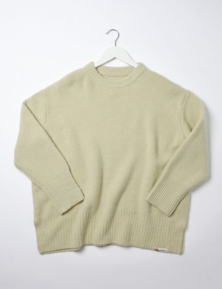 Crew Neck Relaxed Jumper with Wool 3 of 6