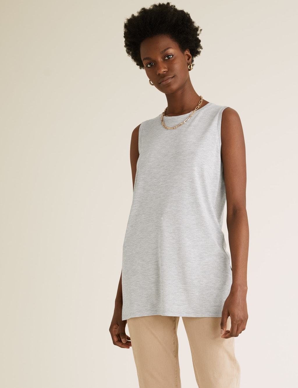 Next long vest clearance tops