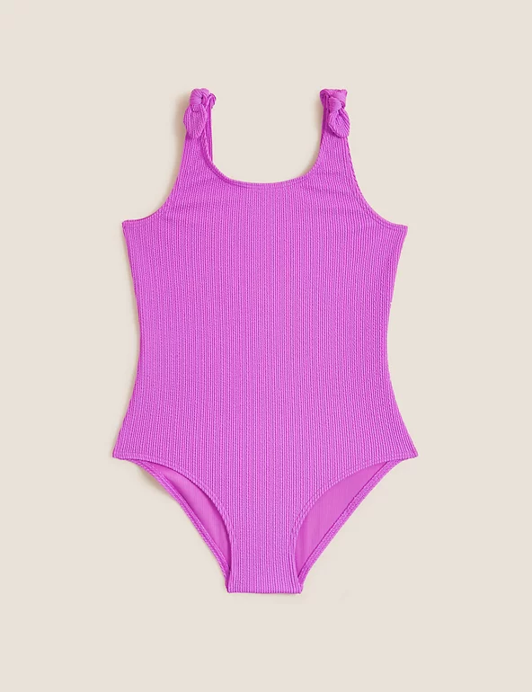 Crinkle Swimsuit (6-16 Yrs) | M&S Collection | M&S