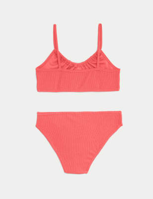 Girls 6-16 Swim For Good Time Crop Top Bikini Set