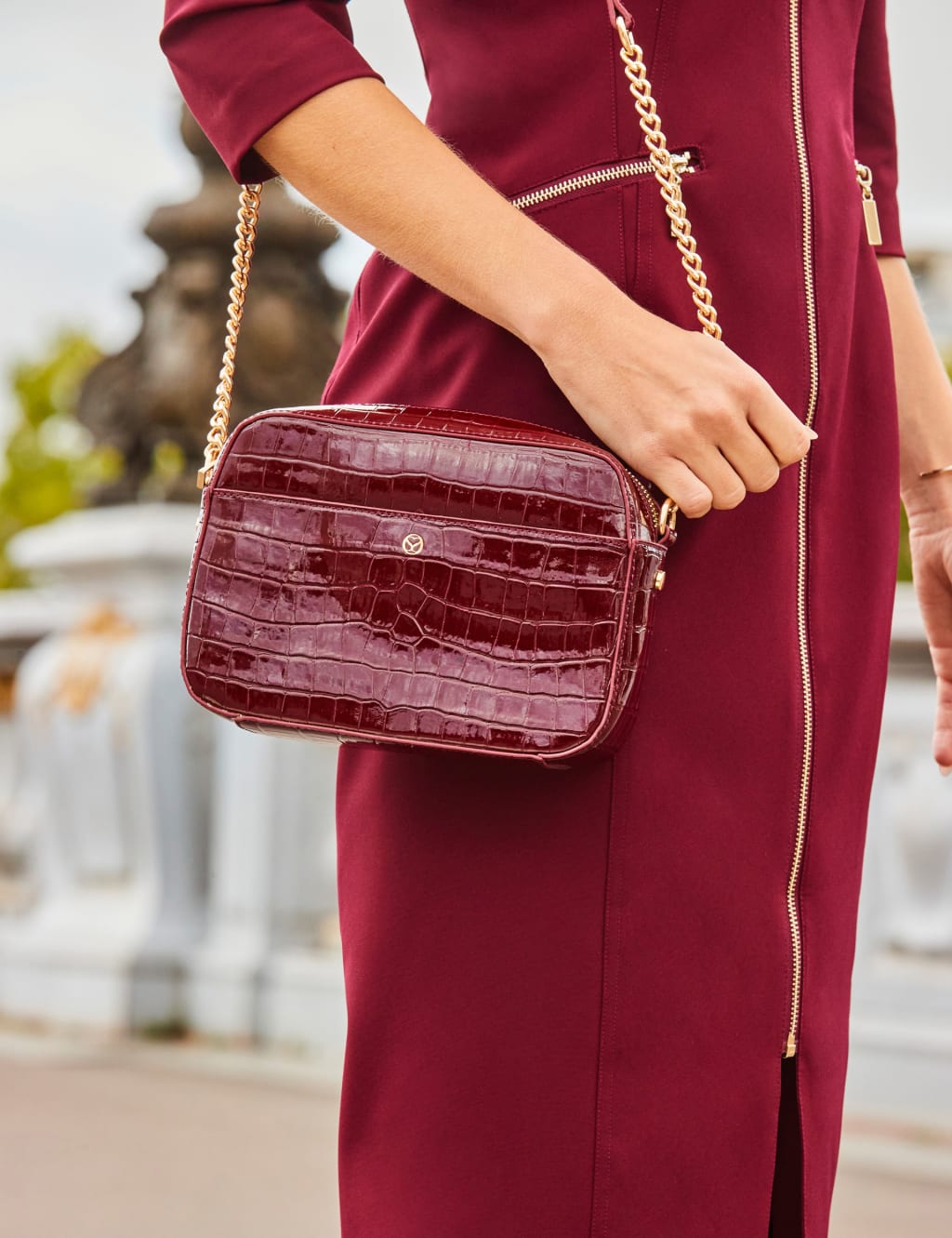 Croc effect bag 2025