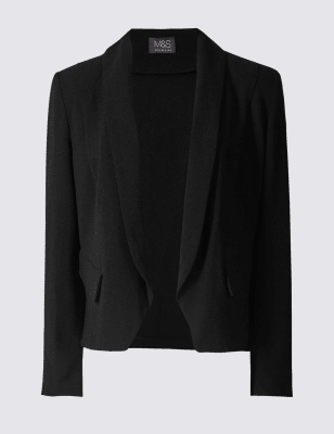 marks and spencer cropped jacket