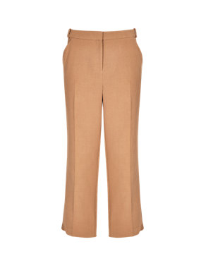 Cropped Straight Leg Trousers Image 2 of 4