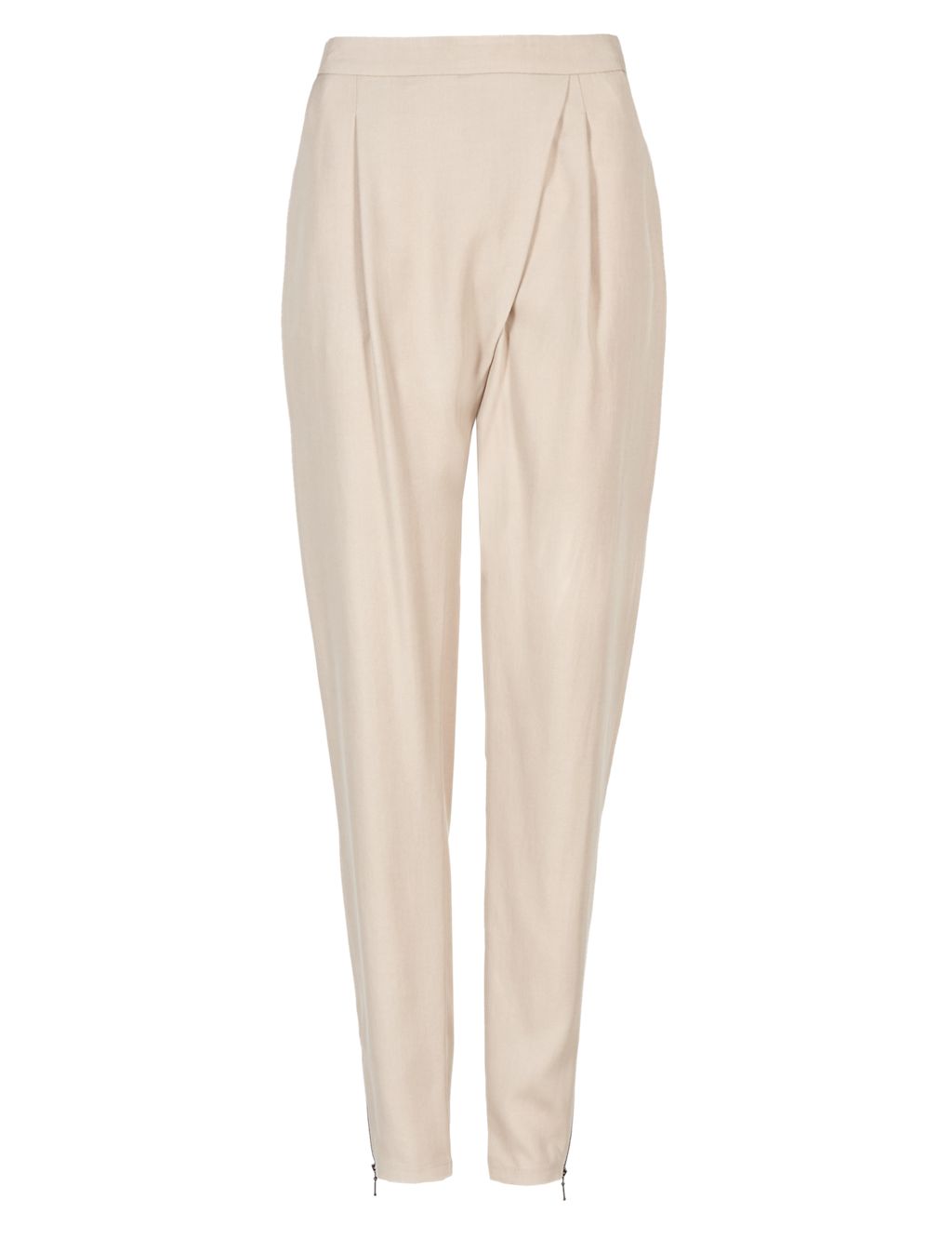Crossover Textured Tapered Leg Trousers 1 of 5