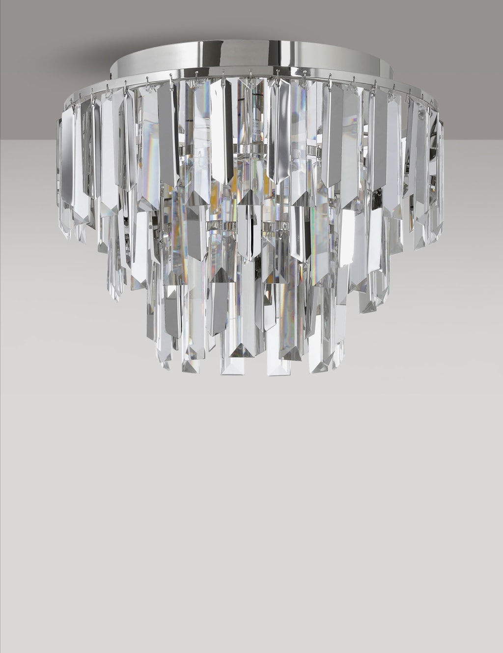 Crystal Flush Ceiling Light 3 of 7