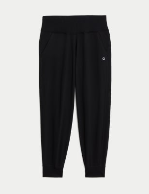 Cuffed High Waisted Sports Joggers Goodmove M S