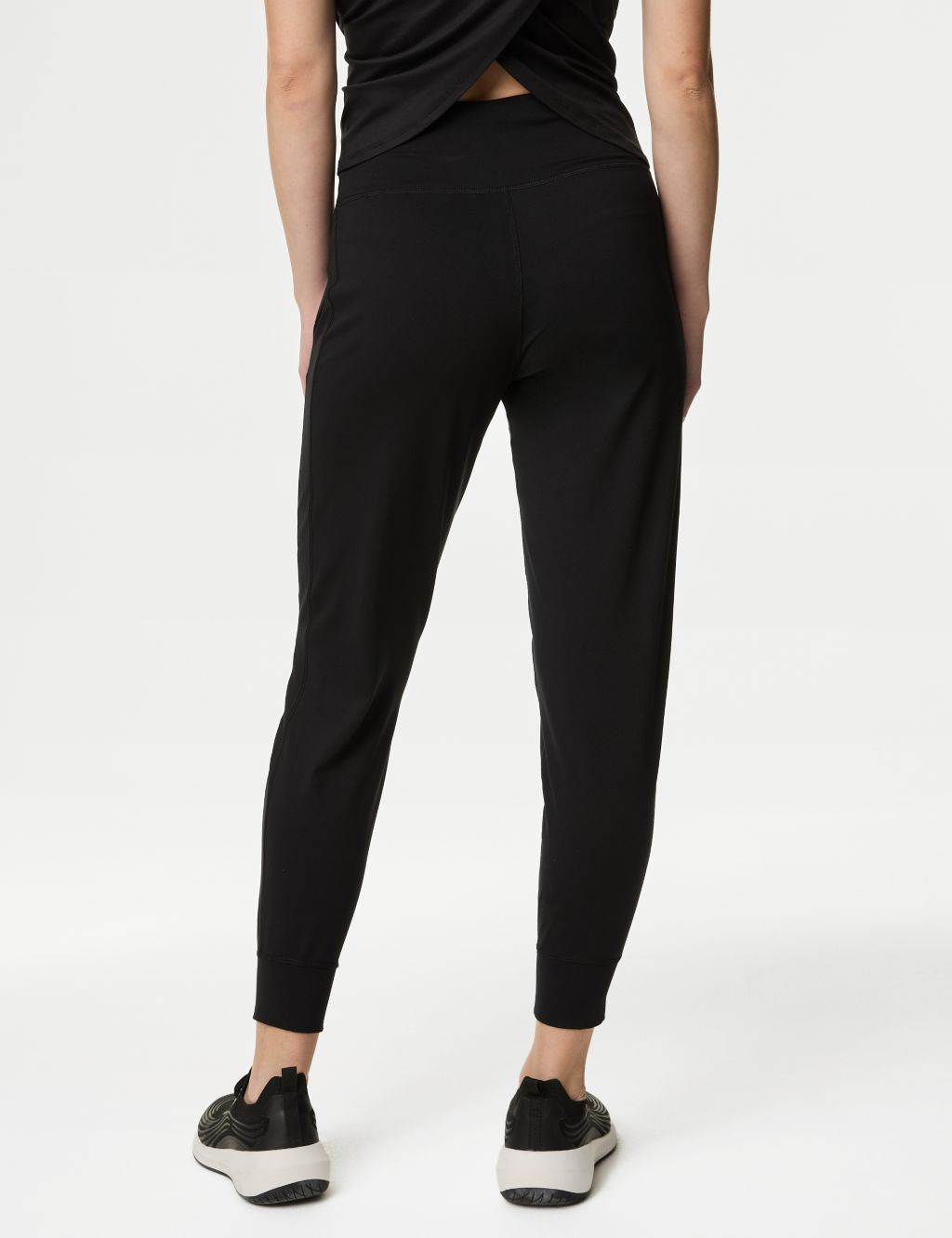 Cuffed High Waisted Sports Joggers | Goodmove | M&S