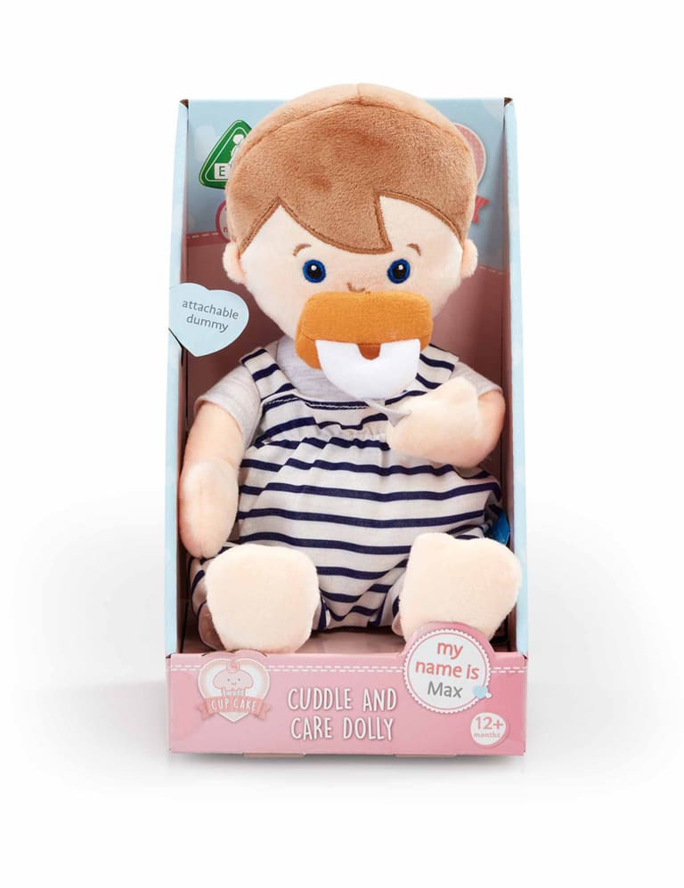 Cupcake Cuddle and Care Dolly Max Baby Doll 12 Mths