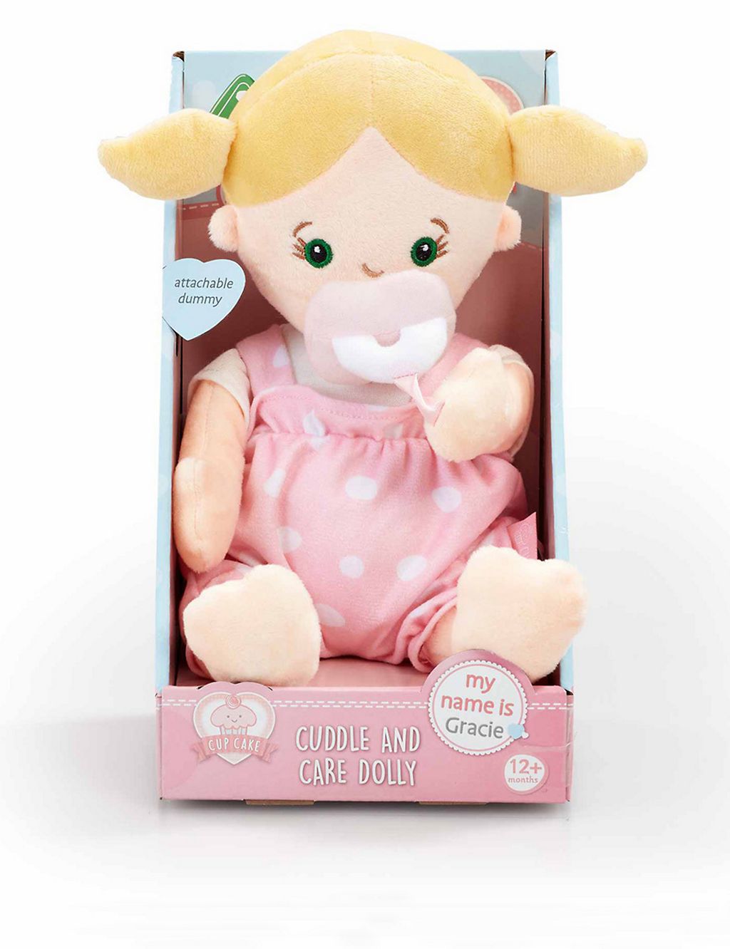 Cupcake Cuddle and Care Gracie Baby Doll (12+ Mths) 1 of 5