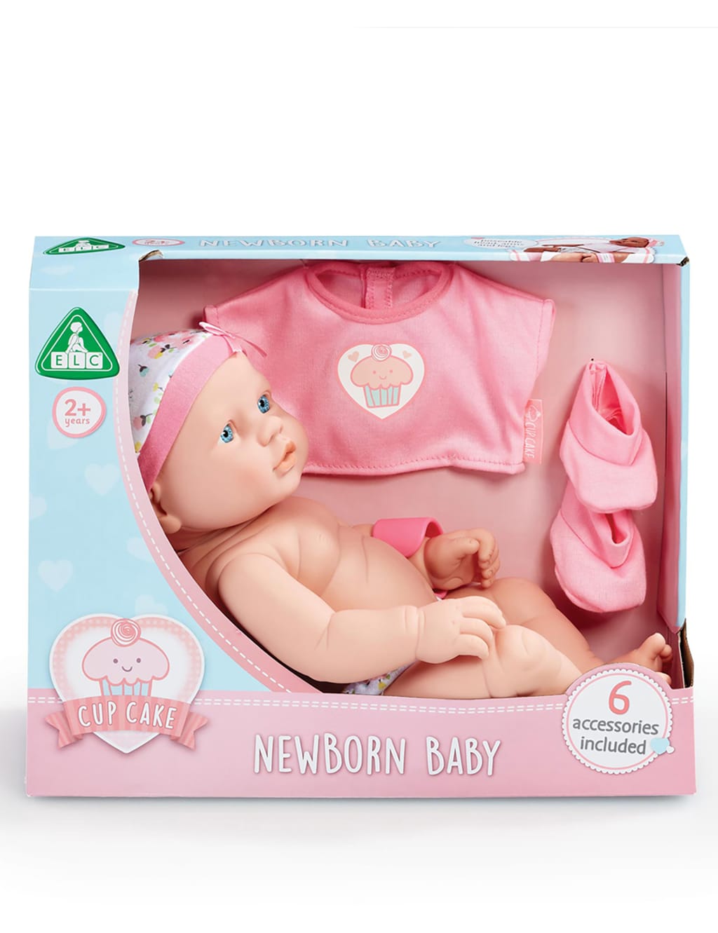 Cupcake Newborn Baby Daisy Doll 2 Yrs Cupcake M S