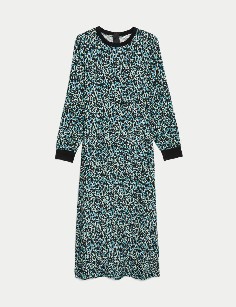 Marks and spencer animal print tea dress 2025