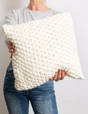 Cushion Cover Knitting Kit Image 2 of 4