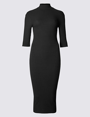 Cutback Bodycon Dress Image 2 of 3