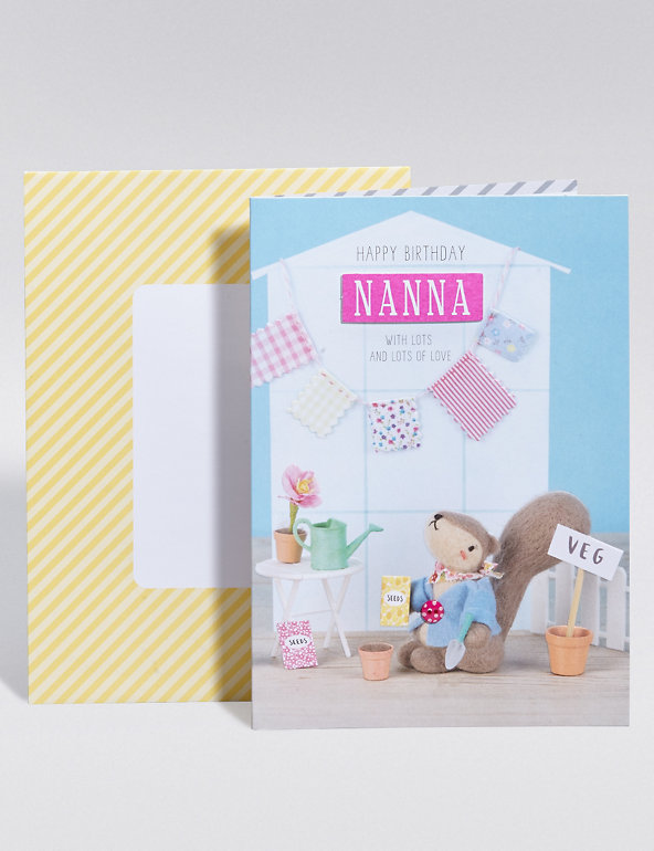 Cute Nanna Card Image 1 of 2
