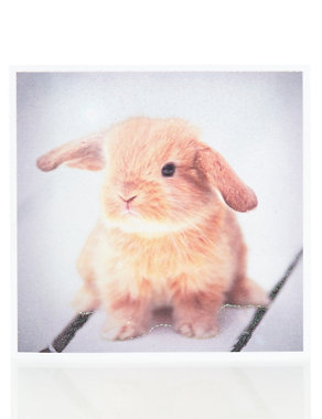 Cute Sparkle Bunny Gift Card Image 2 of 3