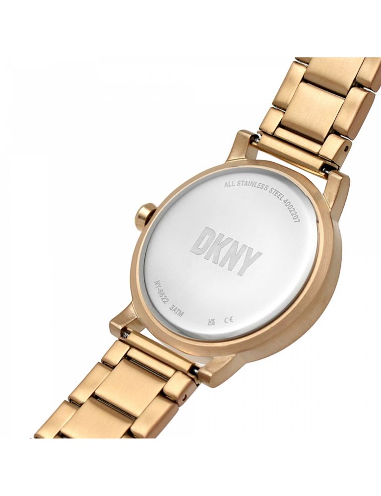 DKNY 7th Avenue Rose Gold Stainless Steel Watch 3 of 6