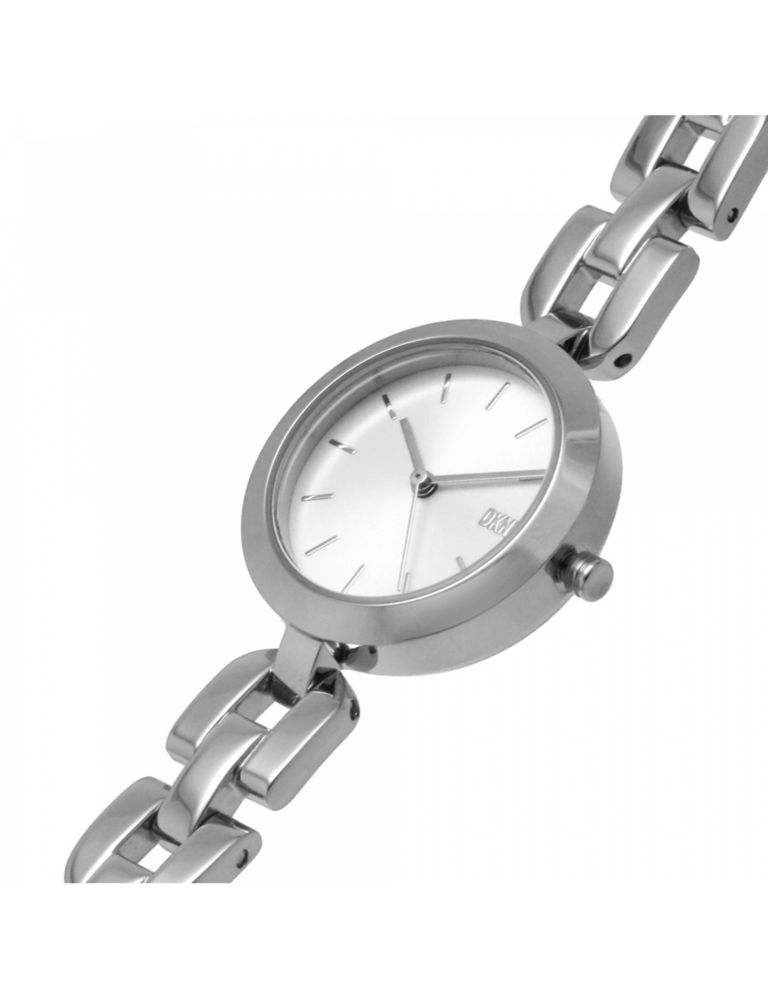 DKNY City Link Silver Watch 3 of 7