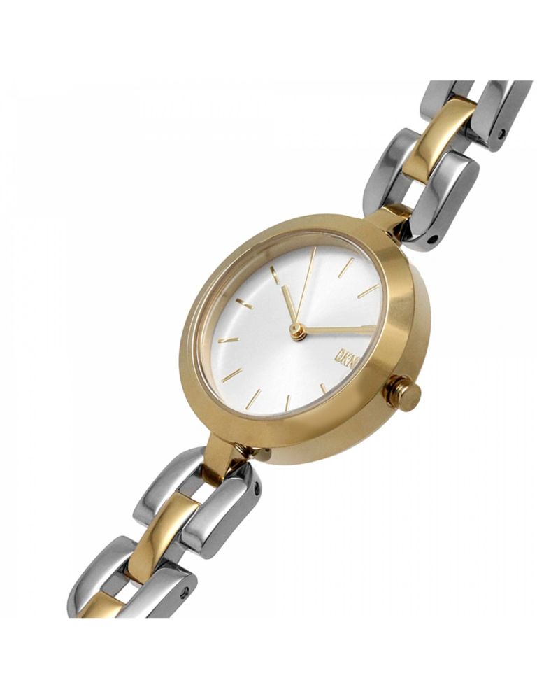 DKNY City Link Two Tone Watch 5 of 6