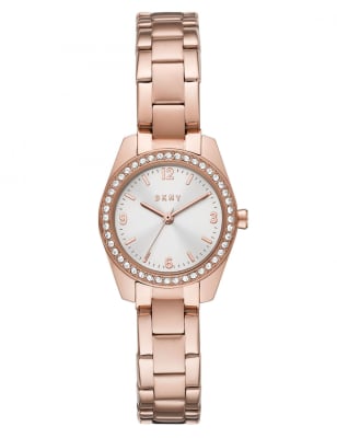 Dkny Nolita Crystal Stainless Steel Watch | Dkny | M&amp;S