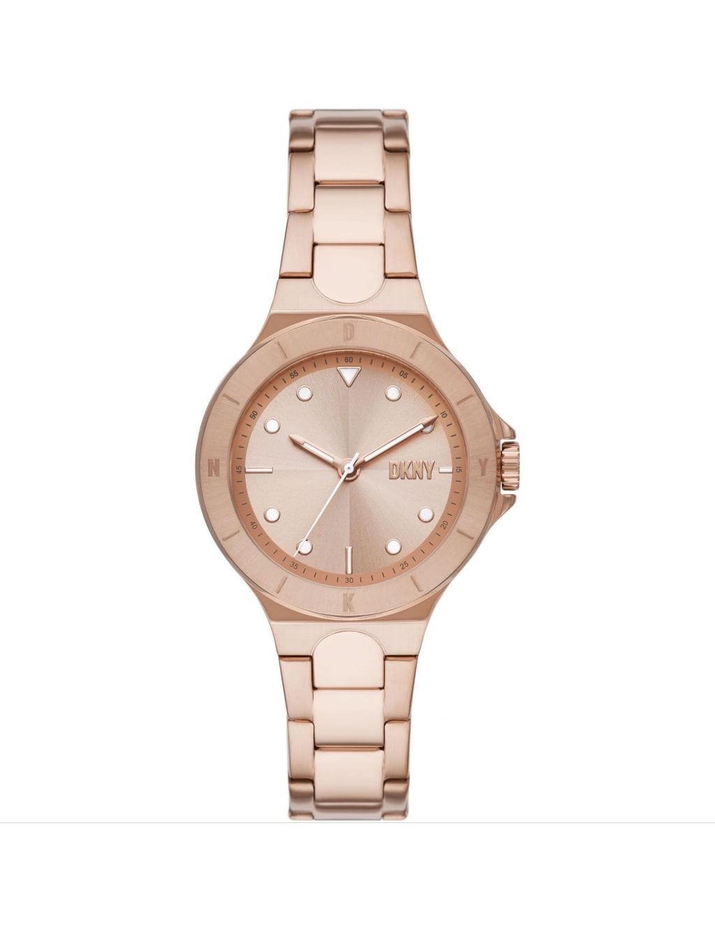 Dkny rose gold ladies watch clearance